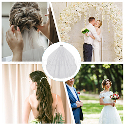 Фаты из нейлоновой сетки AJEW-WH20018-77