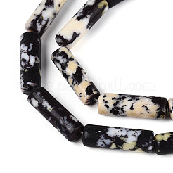 Бусы из натуральной желтой бирюзы (яшмы) G-T141-79