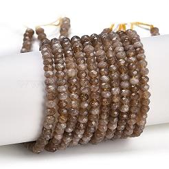 Бусины из натурального белого нефрита&nbsp;X-G-Z069-01C