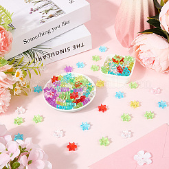 160 шт. прозрачные пластиковые бусины&nbsp;KY-SP0001-41