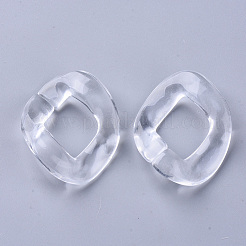 Anneaux de liaison acryliques transparents&nbsp;X-TACR-N007-01
