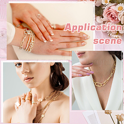 6 Stück 6 Stile Messing Micro Pave klare Zirkonia Schraubkarabiner Verschluss Charms&nbsp;KK-ME0004-07