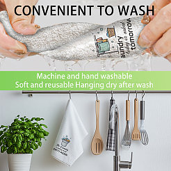 4 шт. 4 вида чистящей салфетки из микрофибры AJEW-WH0645-005