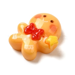 Кабошоны из непрозрачной смолы с рождественской тематикой&nbsp;RESI-B028-01B