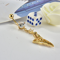 Пирсинг украшения AJEW-EE0006-52A-G