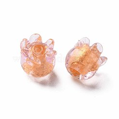 Oro a mano perle di MURANO&nbsp;FOIL-T004-04D