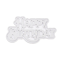 Geburtstagsthema Kohlenstoffstahl Schneidwerkzeuge Schablonen&nbsp;DIY-P076-38