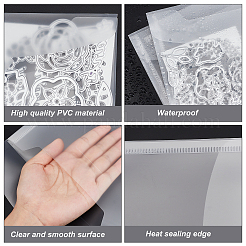 50шт 5 стиль pp пластиковый конверт AJEW-GL0001-34