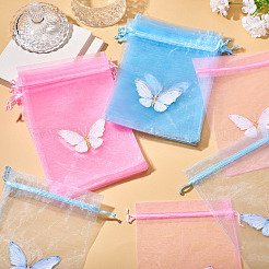 20 x Organza-Kordelzugbeutel in 2 Farben.&nbsp;OP-TA0001-10