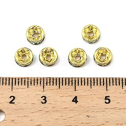 Латунные бусины разделители для поставки стразов&nbsp;RB-A014-Z6mm-03G