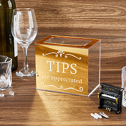 Акриловые коробки для хранения советов пожертвований&nbsp;CON-WH0115-09