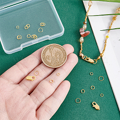 30 шт. 3 стиля 925 открытых соединительных кольца из стерлингового серебра STER-PH0003-77