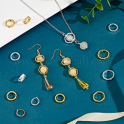 96шт 8 стиля тибетский стиль наборы оправ для бусин из сплава TIBEB-PH0005-19