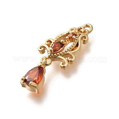 Латунные микро проложить кубического циркония подвески&nbsp;KK-K378-65G-01