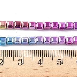 Гальванические нити из синтетических немагнитных гематитовых бусин G-A263-H01-04