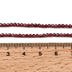 Importiert natürlicher Granat Perlen Stränge&nbsp;G-A129-2mm-05