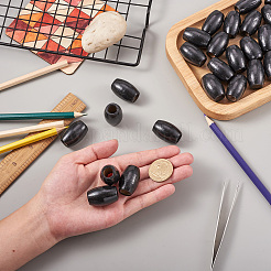 Окрашенная бочка из натурального дерева WOOD-CD0001-11