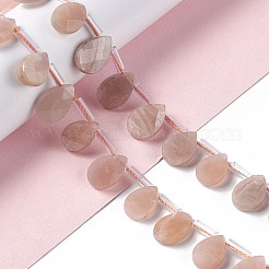 Натуральный Sunstone бисер пряди G-G805-B15