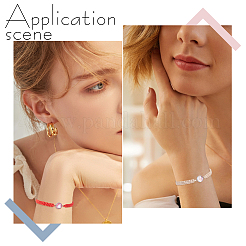 Изготовление браслетов из вощеного полиэфирного шнура 5шт. BJEW-UN00025