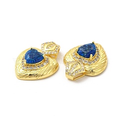 Подвески из латуни и страз KK-H438-07G-05