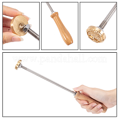 Штамповка тиснение паяльник со штампом AJEW-WH0113-15-20