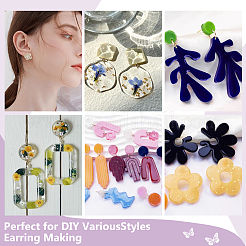 Фурнитура для сережек из нержавеющей стали 304&nbsp;STAS-UN0059-20C