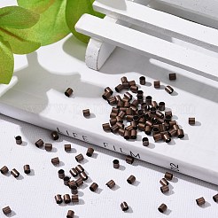 Зажимные бусины из латуни&nbsp;LS-X-KK-S069-R-LF