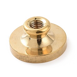 (дефектная распродажа: окисленная) восковая печать латунная головка штампа AJEW-XCP0001-40