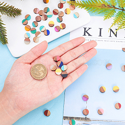 Непрозрачная смола и деревянные кабошоны&nbsp;RESI-PH0001-13