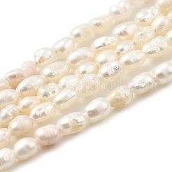 Нити из натурального культивированного пресноводного жемчуга PEAR-I007-01J-02A