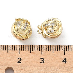 Латунные микро проложить кубического циркония подвески&nbsp;KK-L260-22G