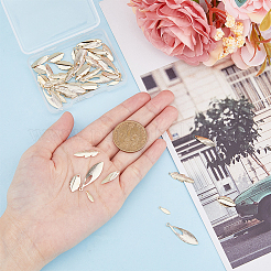 50шт 5 стиля латунные подвески KK-HY0003-46