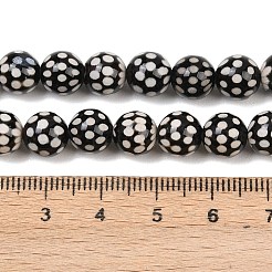 Тибетского стиля DZI бисер нитей&nbsp;G-G328-A02-8mm