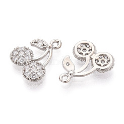 Латунные микро проложить кубического циркония подвески&nbsp;KK-T076-05P