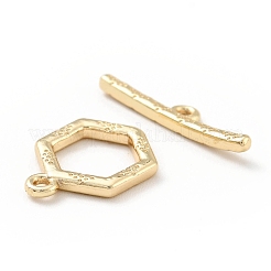 Fermagli a ginocchiera in ottone placcato a cremagliera&nbsp;KK-E034-14LG