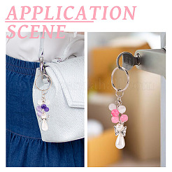 6шт брелок кошачий глаз KEYC-TAC00043