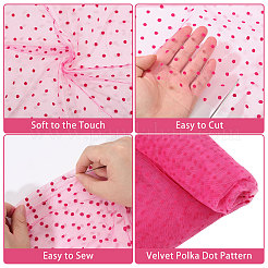 Polyester-Tupfenstoff&nbsp;DIY-PH0038-36A