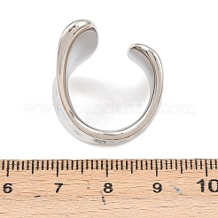 Anillos abiertos para puños de acero inoxidable 304&nbsp;LS-RJEW-D336-02P