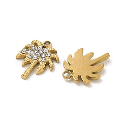 Подвески из нержавеющей стали 304 со стразами&nbsp;STAS-I322-40G