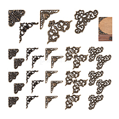 30 pièce de protection d'angle pour boîte d'armoire en alliage&nbsp;FIND-PH0023-90