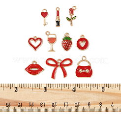 Подвески из эмали и сплава&nbsp;ENAM-FP0002-24