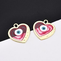 Подвески из эмали и сплава ENAM-F143-12-G