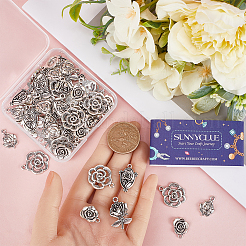 72шт 6 стиля подвески из сплава в тибетском стиле FIND-SC0007-84