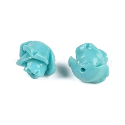 Резные бусины из синтетического коралла CORA-C003-16E