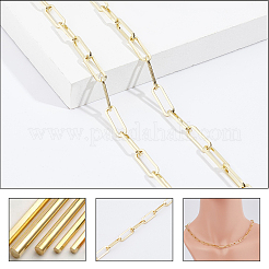 Паяные латунные цепочки для скрепок&nbsp;CHC-CA0001-03G