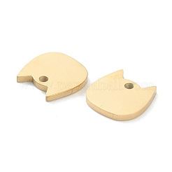 Pendentifs découpés au laser en acier inoxydable 304&nbsp;STAS-P283-03B-G