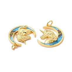 Стойки обшивки латунь микро проложить Циркон подвеску KK-A177-14G