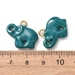304 Edelstahl-Emaille-Anhänger&nbsp;STAS-Z193-12G-02B