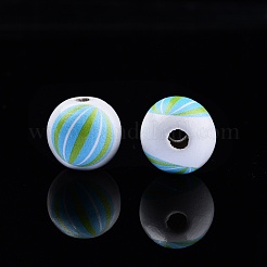 Деревянные бусины с пляжной тематикой WOOD-D006-06