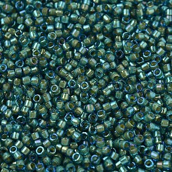 MIYUKIデリカビーズ  シリンダー  日本製シードビーズ  11/0  （染められたトウヒの中のdb2381)  1.3x1.6mm  穴：0.8mm  約2000PCS /ボトル  10 G /ボトル&nbsp;SEED-JP0008-DB2381